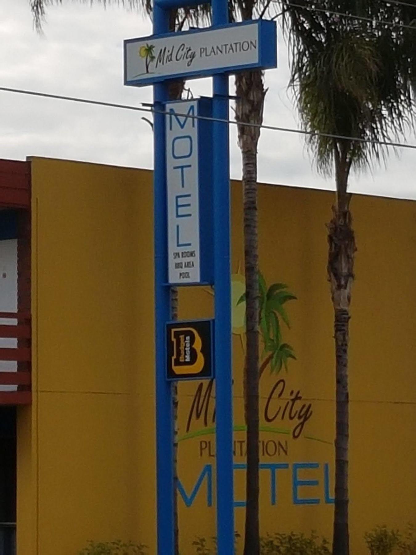 Mid City Plantation Motel Mildura Exteriör bild