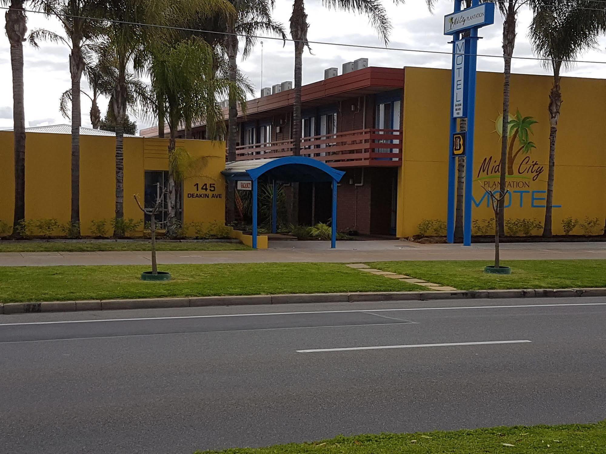 Mid City Plantation Motel Mildura Exteriör bild